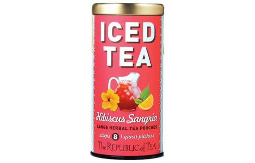 Iced Herbal Tea Hibiscus Sangria
