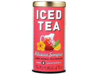 Iced Herbal Tea Hibiscus Sangria