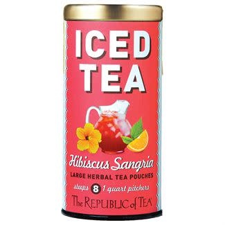 Iced Herbal Tea Hibiscus Sangria
