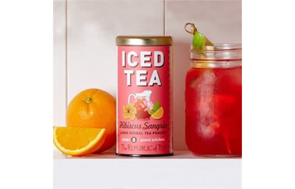 Iced Herbal Tea Hibiscus Sangria