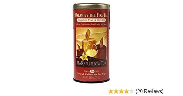 Seasonal Tea Herbal Dream By The Fire Cinnamon Vanilla