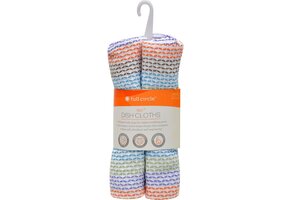 Dish Cloths Organic S/3 Multi