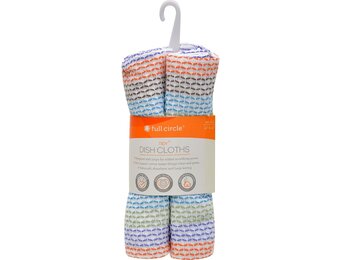 Dish Cloths Organic S/3 Multi