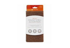 "Neat Nut" Walnut Shell Scour Pads S/3
