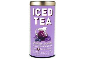 Iced Herbal Tea Blueberry Lavender