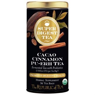 Super Digest Tea Cacao Cinnamon Pu-erh Organic