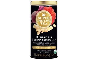 Super Digest Tea Hibiscus Beet Ginger Organic