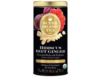 Super Digest Tea Hibiscus Beet Ginger Organic