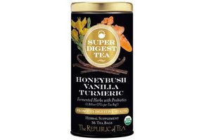 Super Digest Tea Honeybush Vanilla Turmeric Organic
