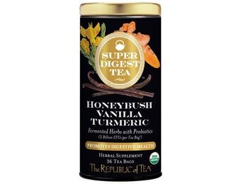 Super Digest Tea Honeybush Vanilla Turmeric Organic