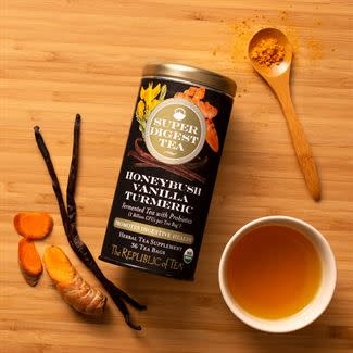 Super Digest Tea Honeybush Vanilla Turmeric Organic