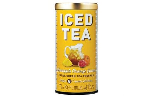 Iced Green Tea Pineapple Orange Guava