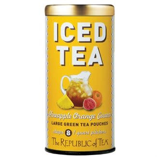 Iced Green Tea Pineapple Orange Guava