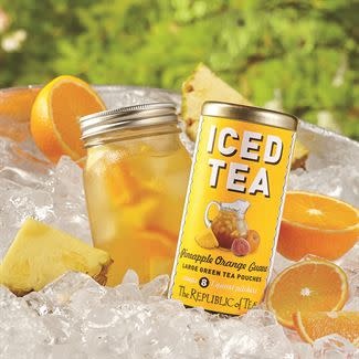 Iced Green Tea Pineapple Orange Guava