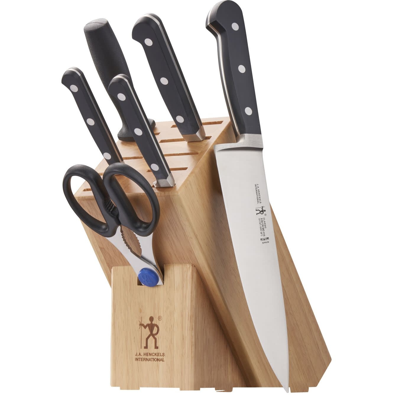 HENCKELS CLASSIC Knife Block 7pc Set