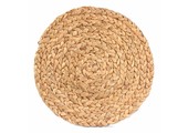 Placemat Rnd Braided Hyacinth