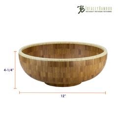 Bowl Bamboo Classic 12"