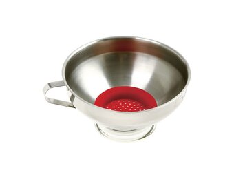 Funnel Wide Mouth w/ Strainer
