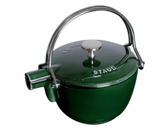 STAUB Teapot 1QT Basil