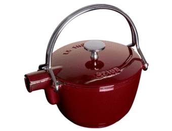 STAUB Teapot 1QT Grenadine