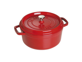STAUB Cocotte Rnd 4QT Cherry
