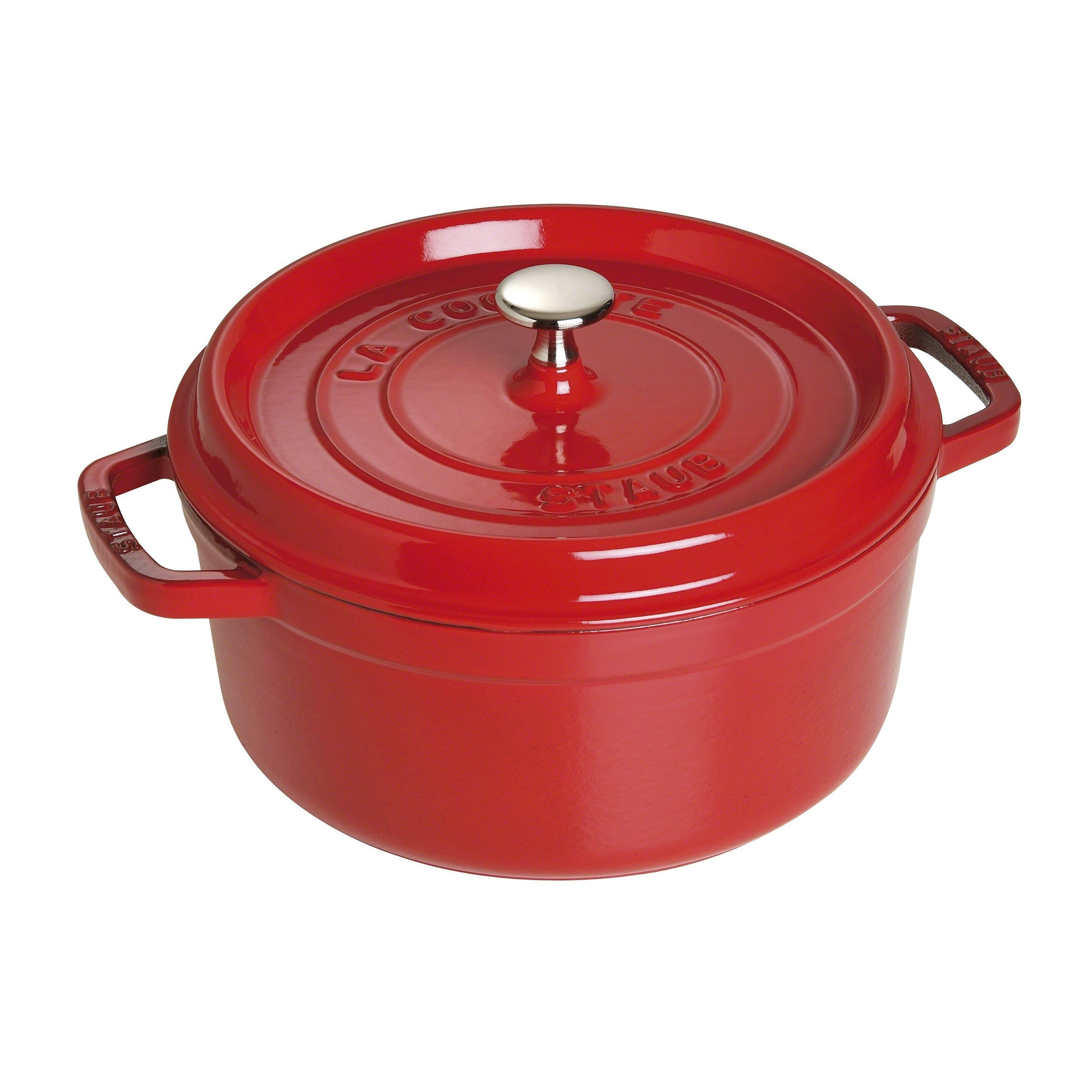 STAUB Cocotte Rnd 4QT Cherry
