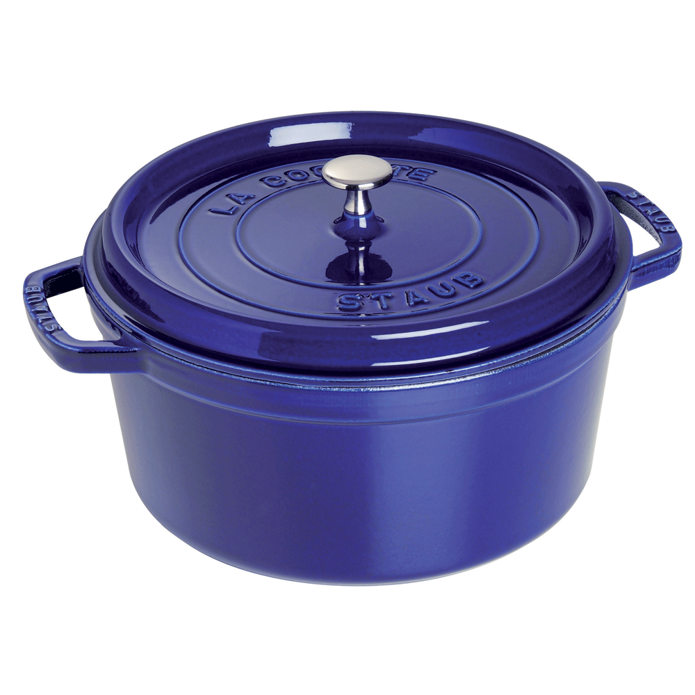 STAUB Cocotte 5.5QT Rnd Blue