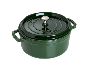 STAUB Cocotte 5.5QT Rnd Basil