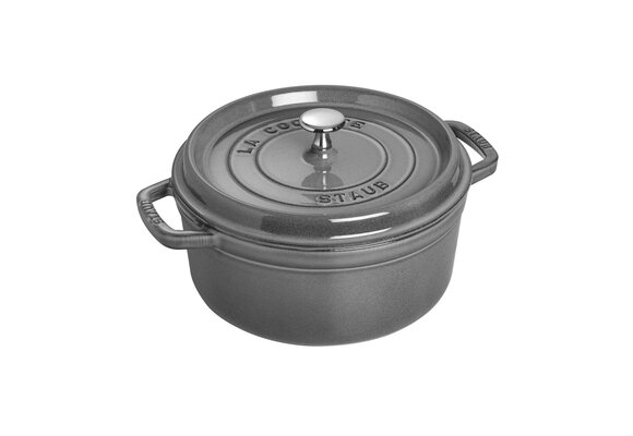 STAUB Cocotte Rnd 4QT Graphite
