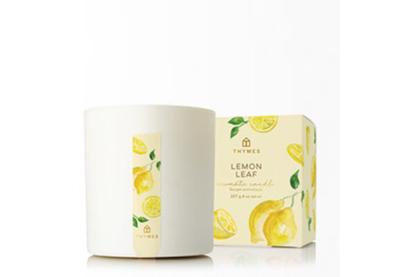 Lemon Leaf Poured Candle
