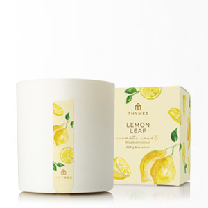 Lemon Leaf Poured Candle