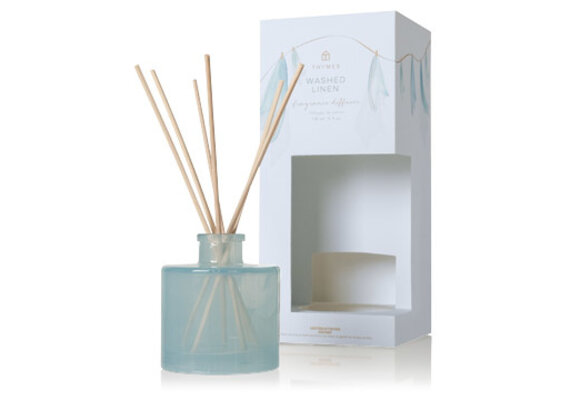 Washed Linen Reed Diffuser, Petite