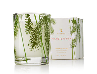 Frasier Fir Heritage Votive Candle Pine Needle