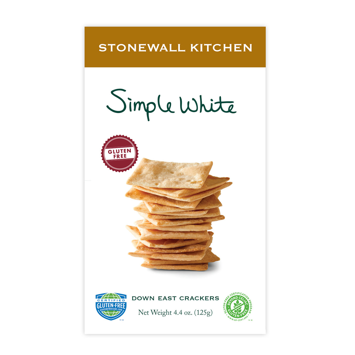 Crackers Gluten Free Simple White