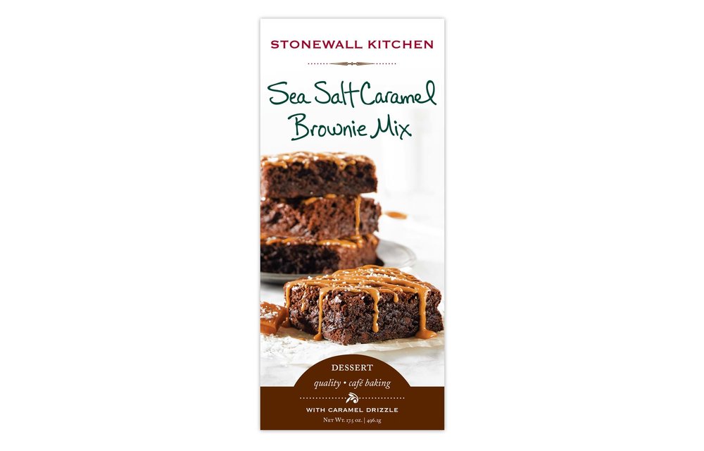 Sea Salt Caramel Brownie Mix