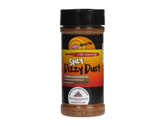 Original Spicy Dizzy Dust All Purpose BBQ Seasoning 8oz Shaker