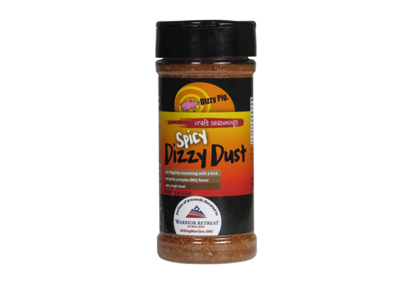 Original Spicy Dizzy Dust All Purpose BBQ Seasoning 8oz Shaker