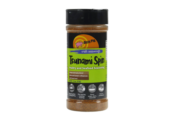 Original Tsunami Spin Asian Fusion Seasoning 8oz Shaker