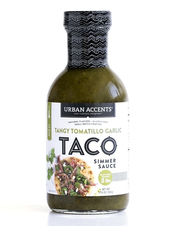 Taco Simmering Sauce Tomatillo Garlic