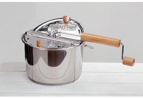 Whirley Pop Popcorn Maker Stainless Steel