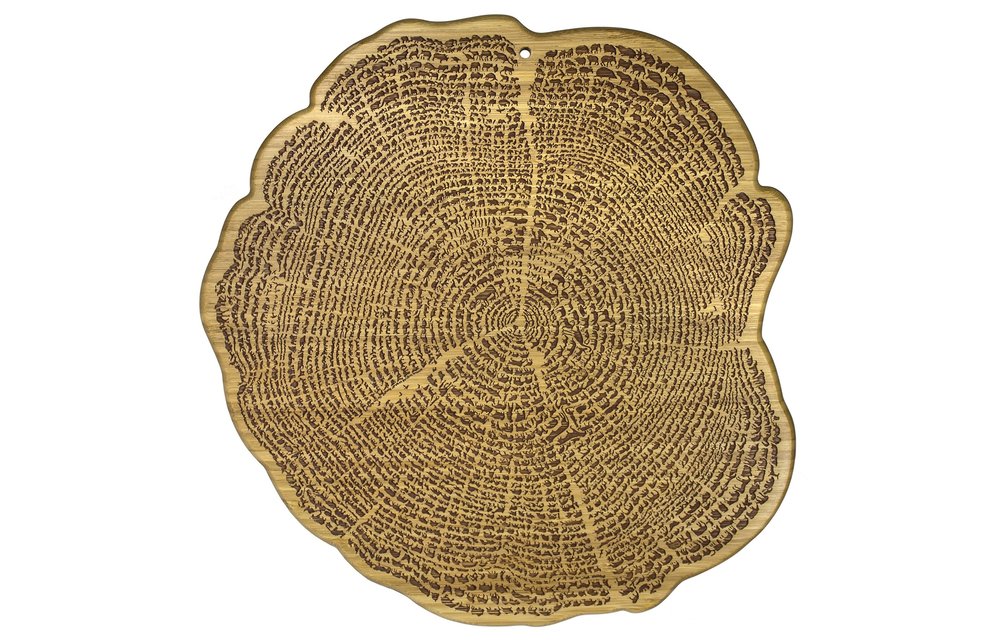 Serving Board Tree of Life Small