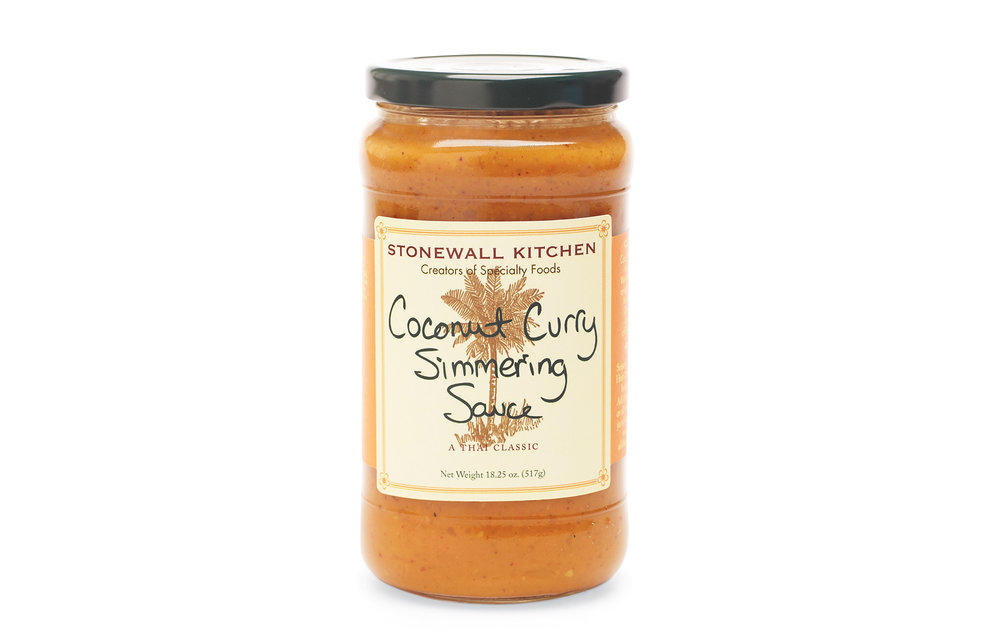 Simmering Sauce Coconut Curry