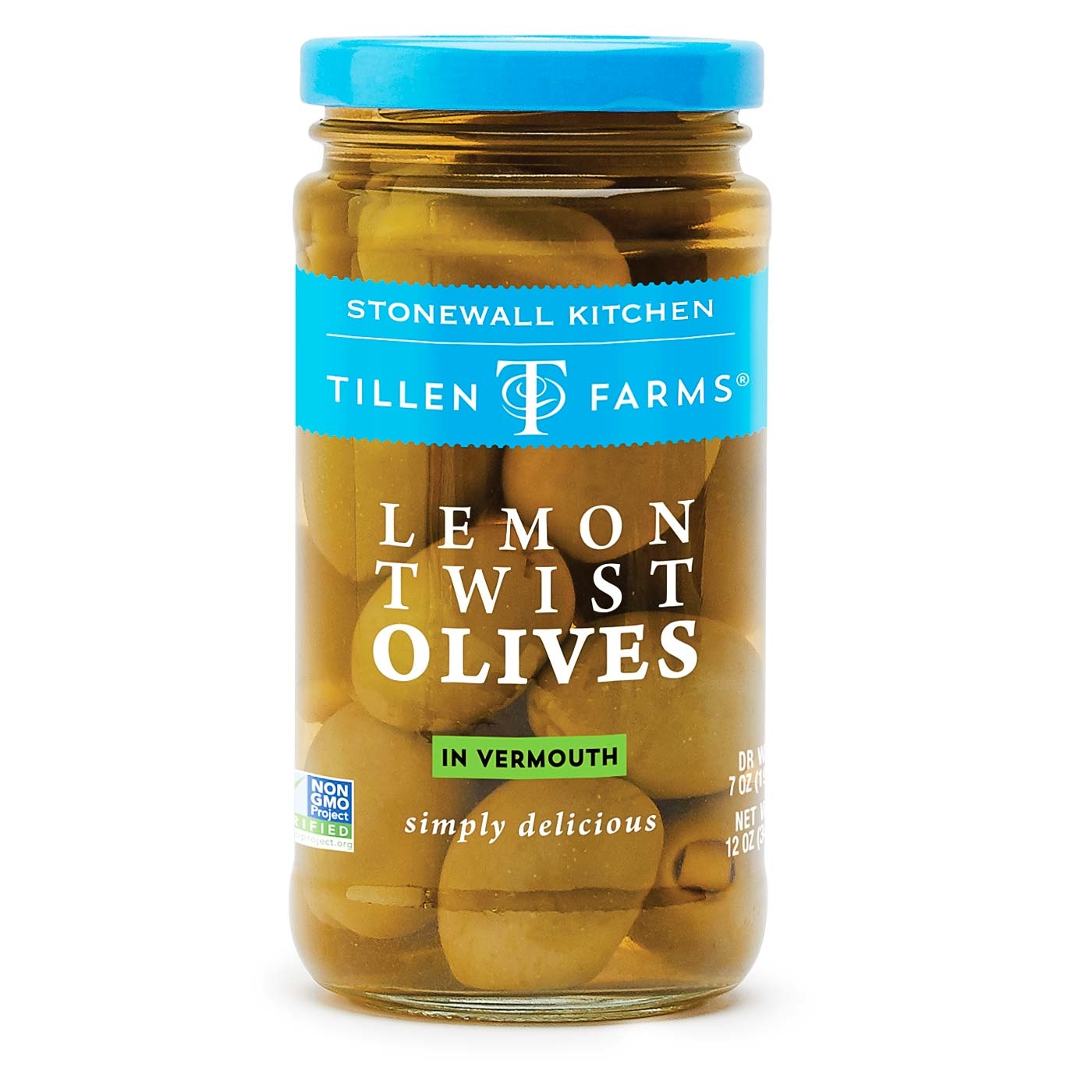 Lemon Twist Stuffed Olives