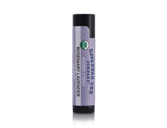 Lip Balm Organic Rosemary Lavender