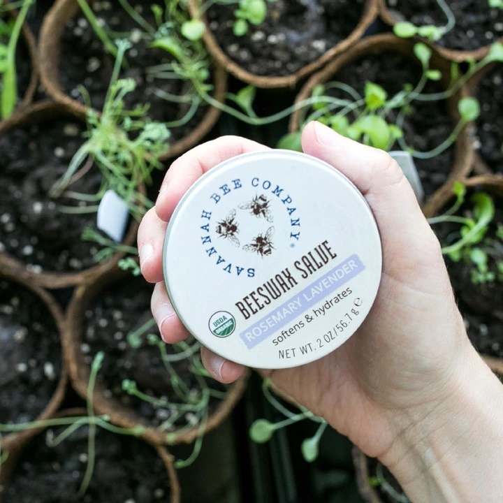 Hand & Nail Salve Rosemary Lavender