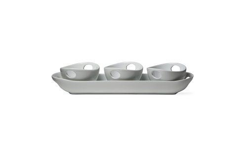 Whiteware Trio Serving Set
