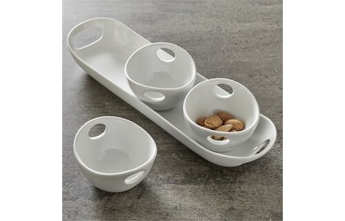Whiteware Trio Serving Set