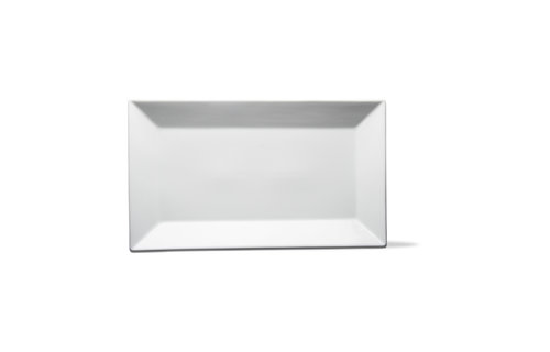 Whiteware Rectangular Serving Platter "