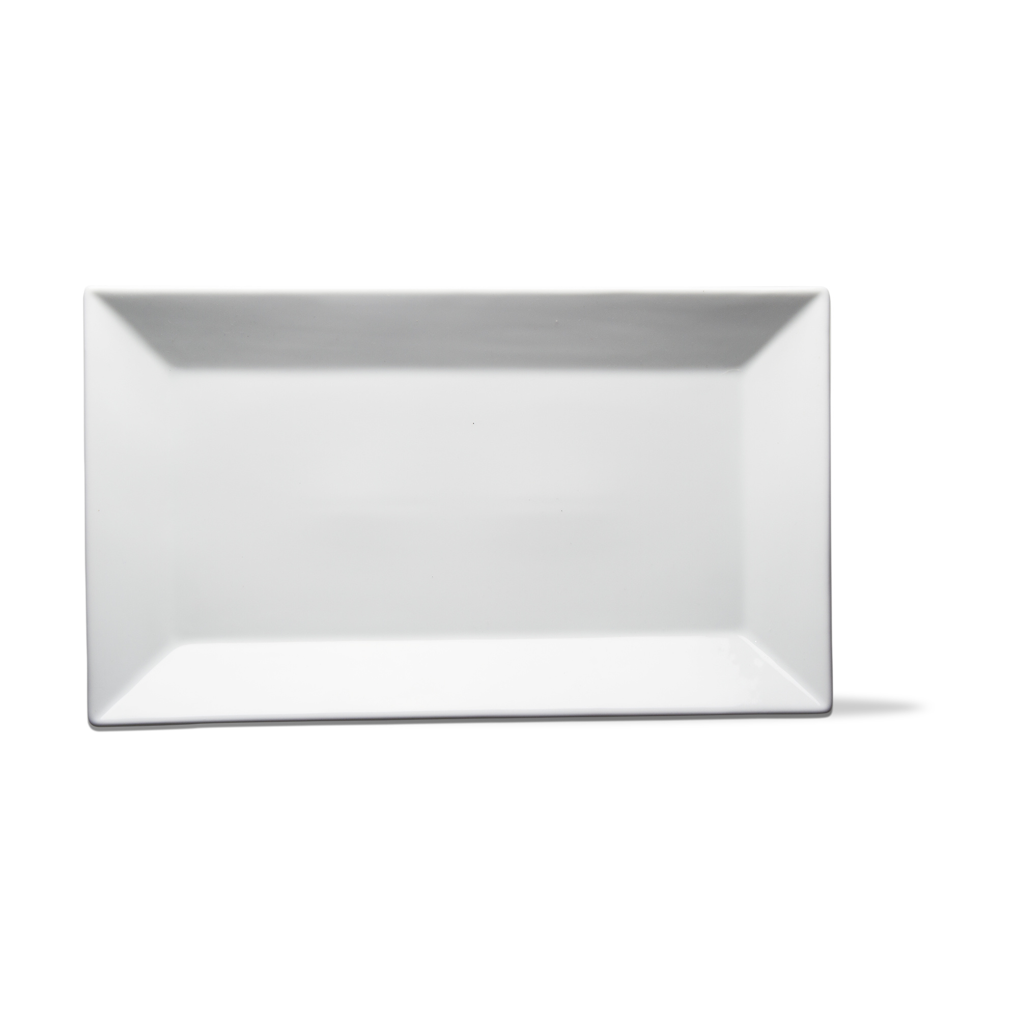 Whiteware Rectangular Serving Platter "