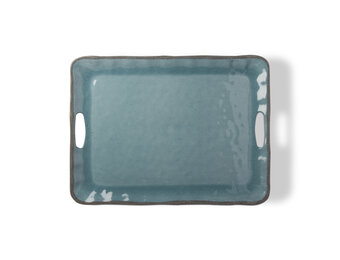Veranda Aqua Serving Tray
